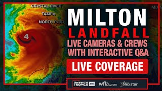 MILTON DAMAGE COVERAGE Hurricane Slams Florida Millions in Power Outage  Live QampA  Camera Feeds [upl. by Eizus]