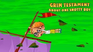 Mashas Spooky Stories  Grim Testament About One Snotty Boy Episode 7 [upl. by Innattirb]