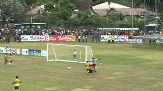 2014 FIFA World Cup Qualifier  Stage 3 Oceania  Solomon Islands vs New Caledonia Highlights [upl. by Eerhs426]