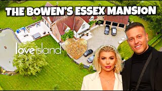 AT HOME WITH OLIVIA amp ALEX BOWEN TOURING THE DREAM ESSEX MANSION [upl. by Ayyidas]