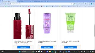 Cosmetic Product Catalog and Blogging Website using Flask MongoDB and PyMongo by Michelle Miranda [upl. by Aimet]