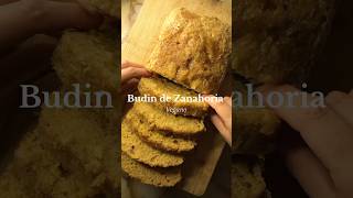 Budín de zanahoria vegano🥕🐭🧡 receta en la descripción 👇🏻👇🏻👇🏻 [upl. by Morentz]