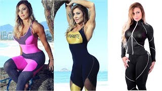 LUCIANE HOEPERS  Fitness Model Butt  Glutes Workouts  Brazil [upl. by Llenram]