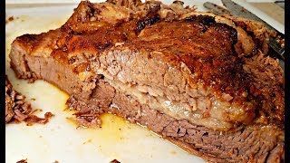 BRAISED BRISKET RECIPE  Oven Texas Style Brisket Recipe  Slow Cooked Brisket Recipe [upl. by Suciram383]