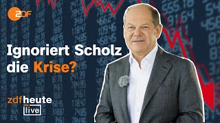 Wie schlecht es um die deutsche Wirtschaft steht Ökonomin und Unternehmerin bei ZDFheute live [upl. by Lutero533]