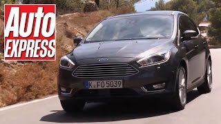 Ford Focus 2014 Review  Auto Express [upl. by Schroder]