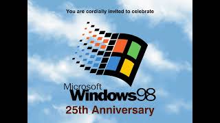 You are cordially invited to celebrate Windows 98 25th Anniversary [upl. by Kentigerma]