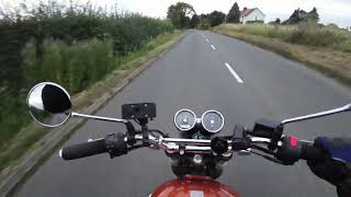 Scenic ride home from Stonham Barns Bike Night Suffolk  Royal Enfield Interceptor 650 [upl. by Enorahs630]