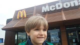 Visiting McDonalds to for New Halloween Toys and Car Jet Wash​​​ [upl. by Aramahs]