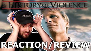 A History of Violence MOVIE REACTION FIRST TIME WATCHING REVIEW [upl. by Itaws]