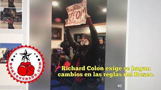 Padre de Prichard Colon protesta pesaje de Terrel Williams [upl. by Yllehs]