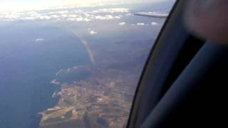 Overflying Melilla Spain  Sobrevolando Melilla España [upl. by Netsew]