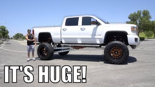 MY INSANE TRUCK BUILD REVEAL [upl. by Dnyletak]