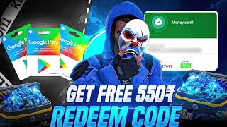 GET FREE 550 ₹ REDEEM CODE 🤯🎁 [upl. by Eleon]