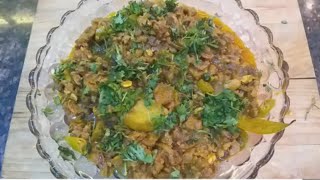 Keema Karela Recipe In Hindi [upl. by Tilda785]