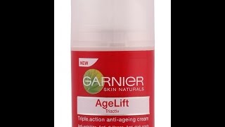 Garnier Triple Action Anti Ageing Cream [upl. by Enrobialc]