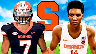 I Rebuilt Syracuse In Football AND Basketball [upl. by Zelda236]