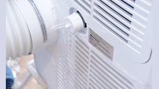 How to drain a portable AC without a hose [upl. by Amalita75]