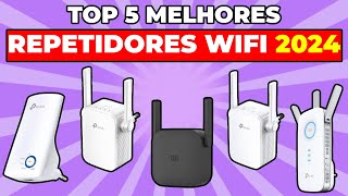 Top 5 Melhores Repetidores de Sinal WiFi para 2024 Amplie sua Conexão [upl. by Adnirem882]