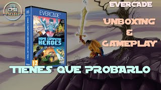 Evercade  Tienes que Probarlo Home Computer Heroes Collection 1 Unboxing amp Gameplay evercade [upl. by Anaujit]