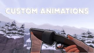 TF2 Custom Weapon Animations Showcase Working 2021 [upl. by Yzmar]