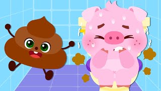 Episode 4 Cheer up Poop💩  STORY TIME with LOTTY FRIENDS  Kids Cartoon  Full Episode [upl. by Yssirhc]