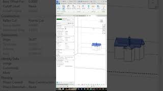 HOW TO CREATE A CROSS GABLE ROOF IN REVIT 2025 [upl. by Ocimad]