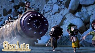 Oko Lele ⚡ NEW Episode 91 Giant Worm 🐍👤 Season 5 ⭐ CGI animated short 🌟 Oko Lele  Official channel [upl. by Anyt765]