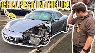 I JUST BOUGHT THE CHEAPEST PORSCHE 987 CAYMAN S IN THE UK [upl. by Nednarb587]