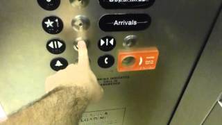 Thyssenkrupp Hydraulic Ticketing Elevator At DFW Airport Terminal D [upl. by Spear983]