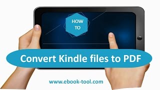 How to Convert ebooks to PDF and remove DRM from Kindle Kindle Paperwhite Kindle Voyage [upl. by Honig]