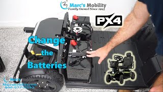 Pride PX4  How to Change the Batteries  Battery Replacement [upl. by Ater]