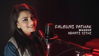 Falguni Pathak Song Mashup  Cover  Abanti Sithi  Tribute  Maine Payal hai Chhankai  90s Hit [upl. by Cristen]