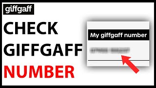 How to Check GiffGaff Phone Number [upl. by Minda]