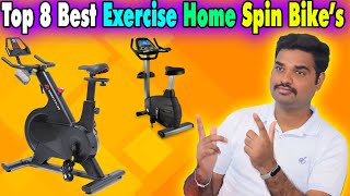 ✅Top 8 Best Latest Exercise Spin Bike In India 2024 With PriceFitness Spin Bike Review amp Comparison [upl. by Ybrik647]