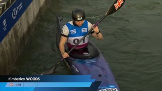 Kimberly Woods Great Britain  Kayak Slalom Final  2024 ICF Hangzhou Super Cup China [upl. by Latreece]