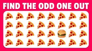 Find the ODD One Out  Emoji Quiz  Easy Medium Hard Impossible [upl. by Nilhtac]