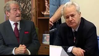 Sali Berisha Ja cfare pash kur e arrestuan Slobodan Milosevic [upl. by Ainslie]