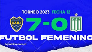 Boca Jrs vs Excursionistas Fecha 12 del Campeonato Femenino YPF Torneo 2023 [upl. by Moersch]