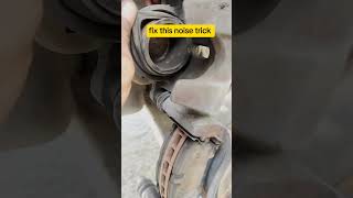 How to fix noise of break piston shortvideo mechanicalskills skills [upl. by Ahsemo]