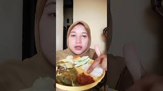 HARI KE 3 ALHAMDULILLAH SUDAH KELIHATAN DARI MUKA 🤭mukbangdietif semuaorang vod food [upl. by Ethelyn]