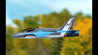 FMS Futura 80mm Electric Jet V2 Grass Ops and Slow Flight WOW [upl. by Sheedy]