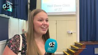 GCSE Results Day at Kingsdown School in Swindon [upl. by Thinia]