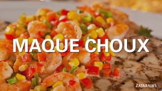 Zatarains Pronunciation Guide Maque Choux [upl. by Netsirhc]