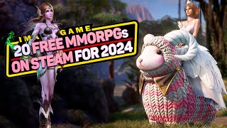 20 Best FreetoPlay MMORPGs on Steam for 2024 [upl. by Harlamert]