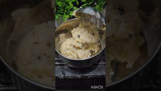 Todays dinner  pongal sambar chutney makkana ytshort viralvideo trendingshorts [upl. by Moonier]