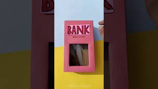 easy diy money bank 🏧 cardboard craft ideas  how to make piggy bank at home 🏡 cardboardcraft diy [upl. by Pacheco412]