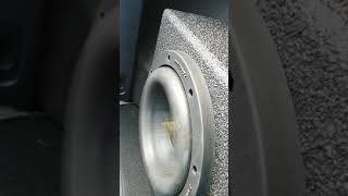 8 inch Rockville D2 2000watt tested and blown out KO [upl. by Enyamert]