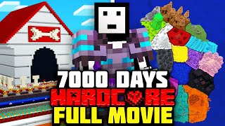 I Survived 7000 Days in Minecraft Hardcore FULL MINECRAFT MOVIE [upl. by Sears767]