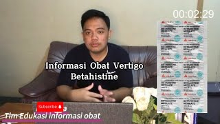 Betahistine Mesylate Obat apa  Vertigo [upl. by Hailed]